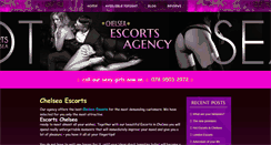 Desktop Screenshot of chelsea-escorts.org